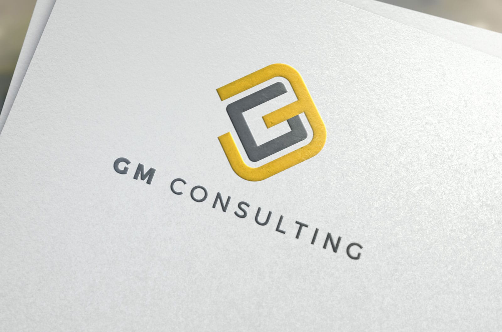 GM consulting brand identity